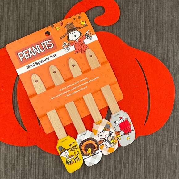 PEANUTS Thanksgiving Mini Spatula Set - Picture 2 of 5